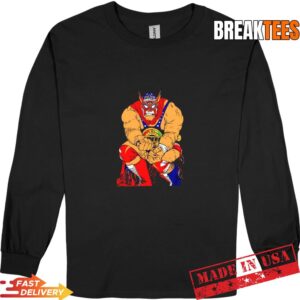 El Grande Americano x Batman WWE graphic Shirt 2