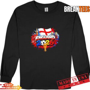 England North America Soccer Tournament 2026 T-Shirt 2