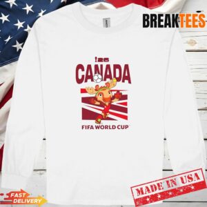 FIFA World CUP26 Canada Mascot Ball T-Shirt - Catch the Fever! 2 FIFA World CUP26 Canada Mascot Ball Long Sleve.jpg