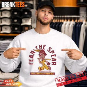 Fear The Spear Tallahassee Baseball T-Shirt 3