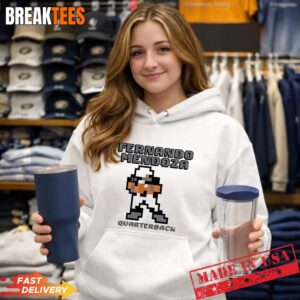 Fernando Mendoza Las Vegas Raiders 2026 NFL Running Back 8 Bit T-Shirt 1