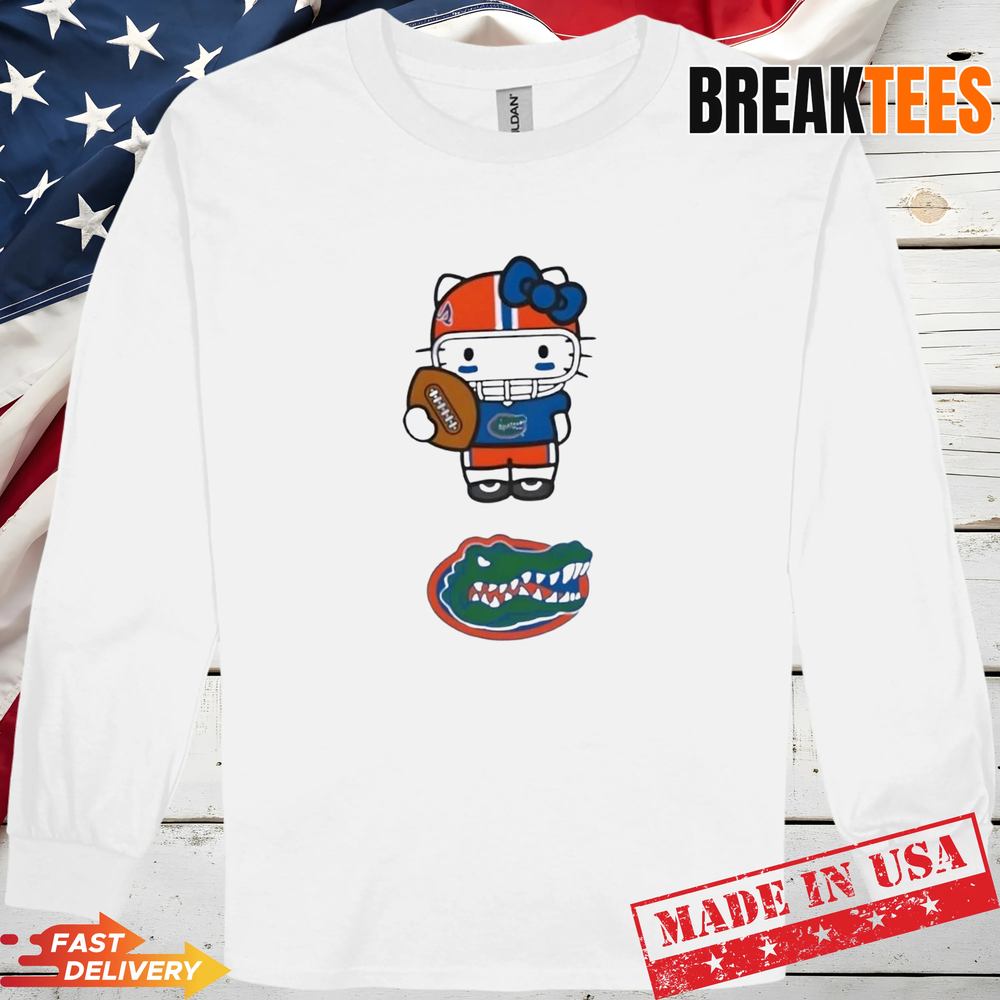 Florida Gators Football x Hello Kitty Anime T-Shirt Florida Gators Football x Hello Kitty Anime T-Shirt