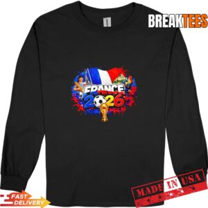 France North America Soccer Tournament 2026 T-Shirt 2