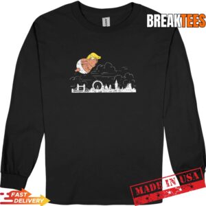Funny Angry Trump Baby Blimp T-Shirt 2