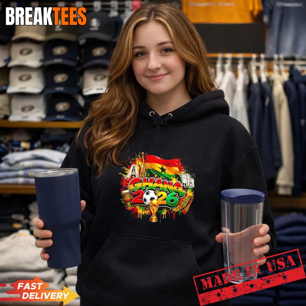 Ghana North America Soccer Tournament 2026 T-Shirt Ghana North America Soccer Tournament 2026 T-Shirt