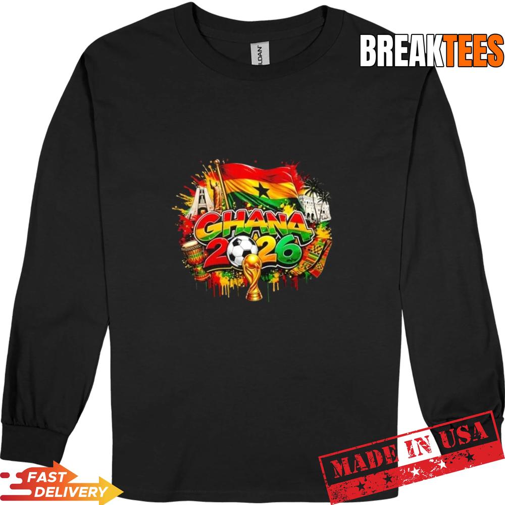 Ghana North America Soccer Tournament 2026 T-Shirt Ghana North America Soccer Tournament 2026 T-Shirt