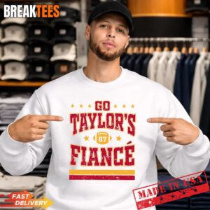Go Taylors Fiance Gift for Chiefs Fans Shirt 3