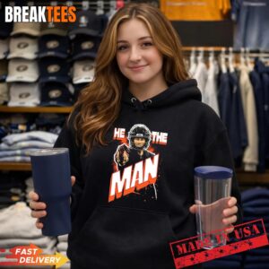 He The Man Chicago Bears Football Player T-Shirt 1