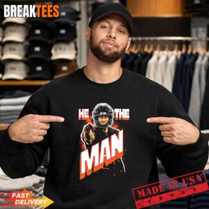 He The Man Chicago Bears Football Player T-Shirt 3