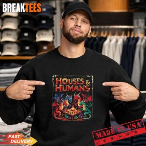 Houses and Humans parody Dungeons and Dragons T-Shirt 3