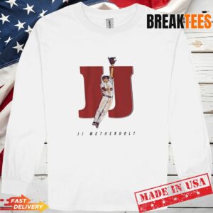 JJ Wetherholt St Louis Cardinals MLB Debut March 2026 Home Run Graphic Long Sleve