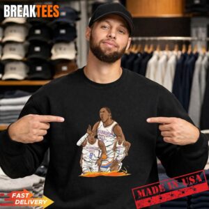 Jalen Williams J Dub Cartoon Style Oklahoma City Basketball Shirt 3
