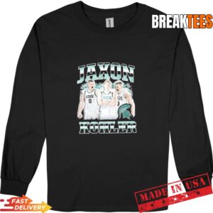Jaxon Kohler Michigan State Spartans Basketball 90s Vintage T-Shirt 2