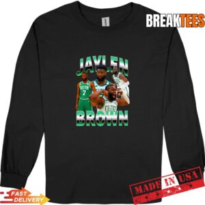 Jaylen Brown Boston Celtics Basketball Retro T-Shirt 2