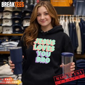 Jesus Loves You Bro Retro Christian Faith Shirt 1