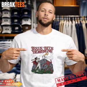 Jesus and Devil hits Homeruns T-Shirt