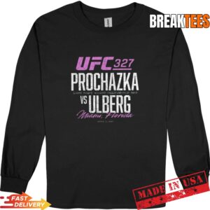 Jiri Prochazka Vs Carlos Ulberg UFC 327 Matchup T-Shirt 2