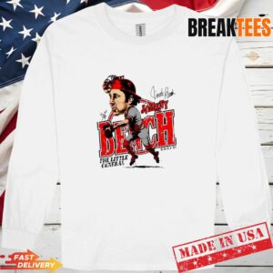Johnny Bench Cincinnati Reds MLB Signature Caricature T-Shirt 2