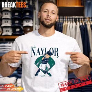 Josh Naylor Seattle Baseball Diamond Caricature Graphic Shirt
