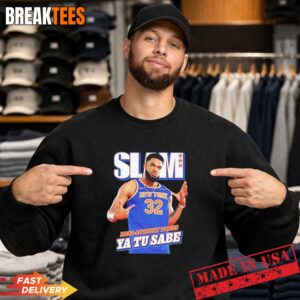 Karl-Anthony Towns Ya Tu Sabe New York Knicks SLAM T-Shirt 1 Karl Anthony Towns Ya Tu Sabe New York Knicks SLAM Sweatshirt.jpg