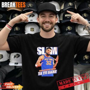 Karl-Anthony Towns Ya Tu Sabe New York Knicks SLAM T-Shirt