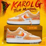 Karol G Mundial Custom Nike Air Force 1 Shoes