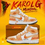 Karol G Mundial Custom Nike Air Jordan 1 Shoes