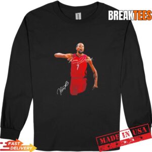 Kevin Durant Houston Rockets Autograph Edition Basketball Signature T-Shirt 2
