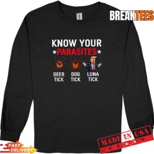 Know Your Parasites Anti Trump Meme T-Shirt 2
