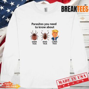 Know Your Parasites Anti Trump Meme Trump Parody Tick Resist Shirt 2