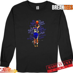 Kobe Bryant Achievements NBA All-Star T-Shirt 2