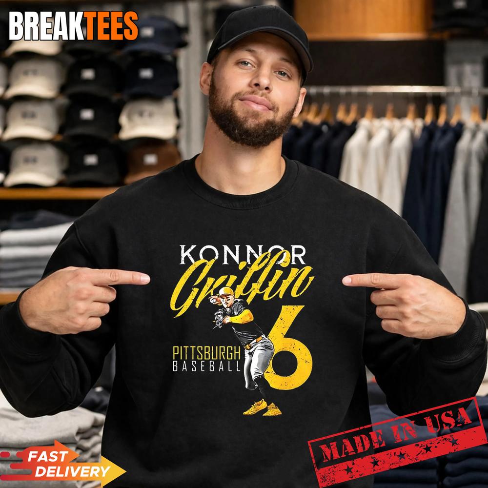 Konnor Griffin player Pittsburgh Pirates baseball graphic T-Shirt Konnor Griffin player Pittsburgh Pirates baseball graphic T-Shirt