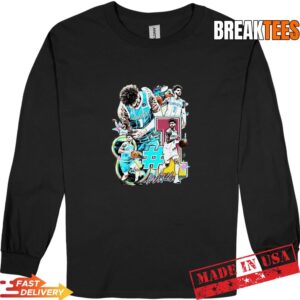 LaMelo Ball Charlotte Hornets NBA number 1 player collage T-Shirt 2