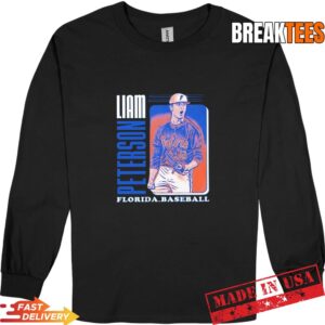 Liam Peterson Florida Gators Cartoon Graphic T-Shirt 2
