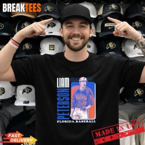 Liam Peterson Florida Gators Cartoon Graphic T-Shirt