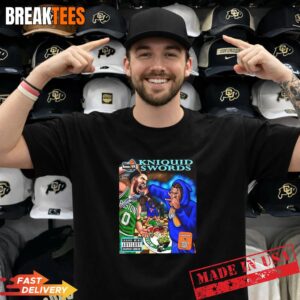 Liquid Swords New York Knicks Inspired by the album cover T-Shirt