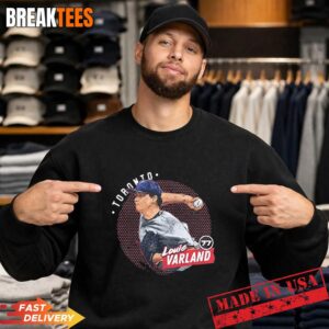 Louis Varland Toronto Blue Jays baseball 2026 signature graphic T-Shirt 3