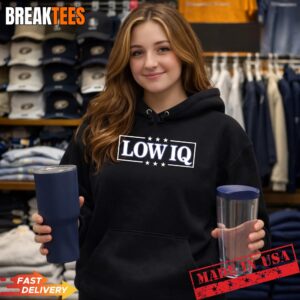 Low IQ. Donald Trump President of the United States T-Shirt 1