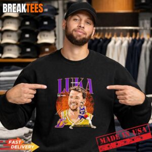 Luka Doncic Los Angeles Lakers Dual Player T-Shirt 3