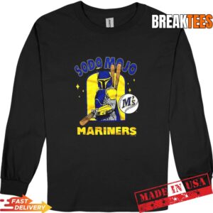 Mandalorian Sodo Mojo Marners Star Wars Seattle Mariners Baseball T-Shirt 2