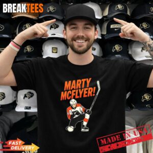 Marty Mcflyer 94 Philadelphia Flyers hockey T-Shirt