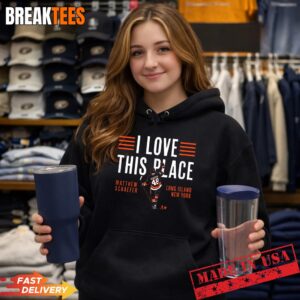 Matthew Schaefer I Love This Place New York Hockey Shirt 1