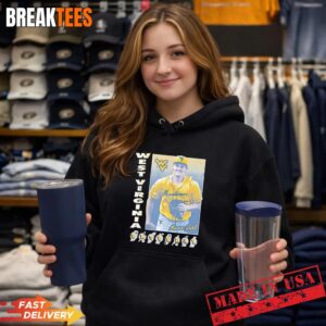 Maxx Yehl 15 West Virginia Mountaineers Baseball Vintage T-Shirt 1