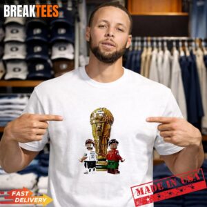 Messi & Ronaldo 2026 World Cup Mini Figures Football Legends T-Shirt