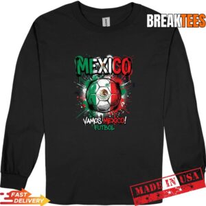 Mexico Football Soccer Player Flag Graffiti Father's Day Shirt 2