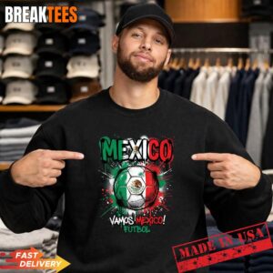 Mexico Football Soccer Player Flag Graffiti Father's Day Shirt 3