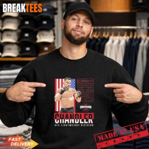 Michael Chandler Ufc Lightweight Division Freedom 250 Flag T-Shirt 3