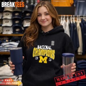 Michigan Wolverines 2026 NCAA Men's Basketball National Champions Schedule Hoodie