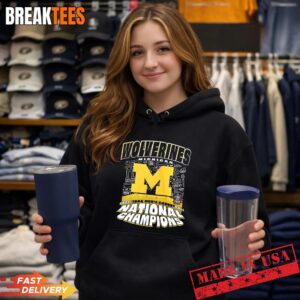 Michigan Wolverines 2026 NCAA Men's Basketball National Champions it's March Hoodie