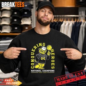 Michigan Wolverines 2026 National Champions basketball fire Sweatshirt.jpg